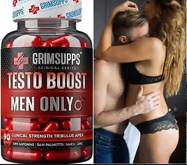 🔥Testo Boost qida əlavəsidi dərman deyl vitamin tərkiblidir 90 ədəd
