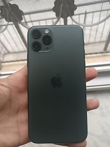 electronics iphone: IPhone 11 Pro, Matte Midnight Green — 1