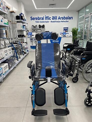 Serebral iflic üçün xüsusi reabilitasiya əl arabası – çoxfunksiyalı