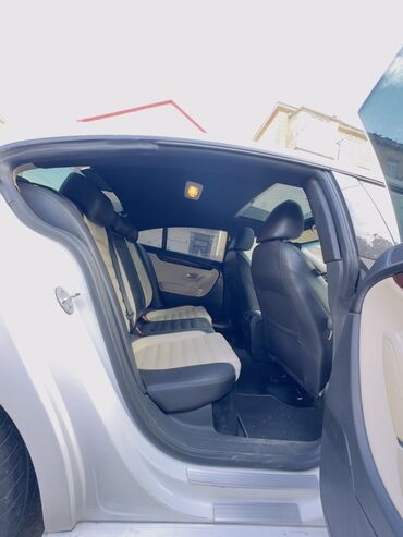 Volkswagen: Tecili!!! Volkswagen CC, ağ kuzov və açıq rəngli-süet/deri — 11