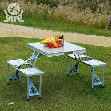 Bağ, çöl masa və oturacaq dəstləri: Piknik stolu