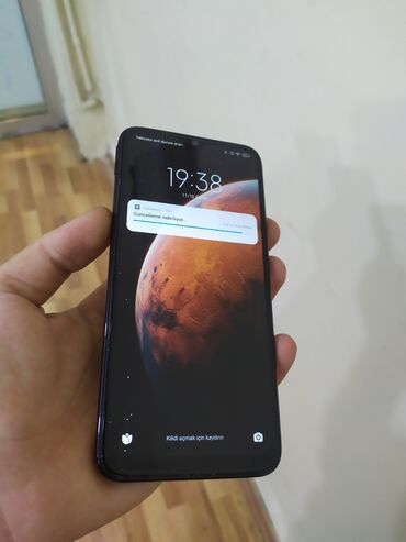 azercell vöen nömrə: Xiaomi Redmi Note 8, 64 GB, rəng - Qara, 
 Sensor, İki sim kartlı, Face ID