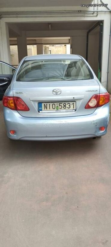 Οχήματα: Toyota Corolla: 1.4 l. | 2010 έ. Λιμουζίνα