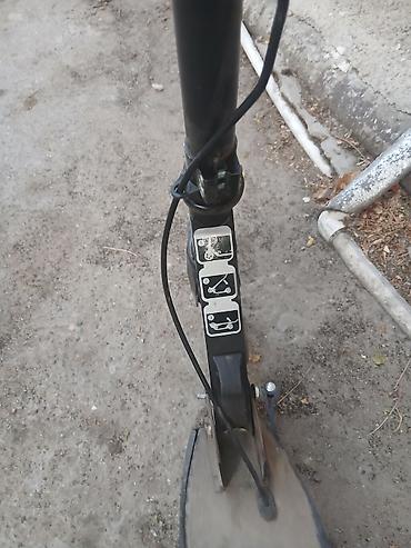 skuter motor elektrik: Şəhər üçün böyük təkərli skuter Məhsulun təsviri: - Şaquli qatlanan — 3
