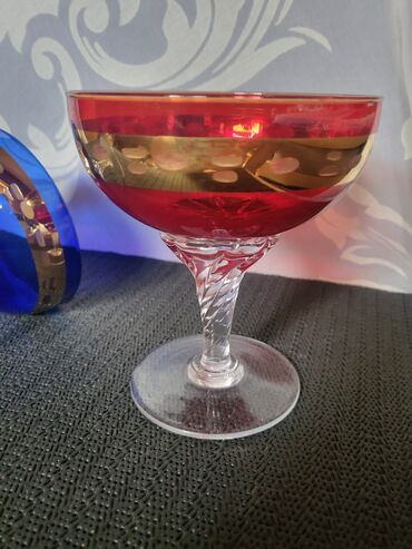 Ostali antikviteti: Case murano kristal,za zestoko pice 1950g+. Case su bez ostecenja,sve — 11