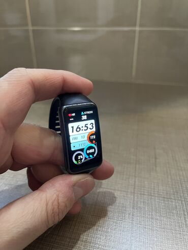 Smart saatlar: İşlənmiş, Smart saat, Huawei, Suya davamlı, rəng - Qara -da lalafo.az — 6 Smart saatlar: İşlənmiş, Smart saat, Huawei, Suya davamlı, rəng - Qara — 6