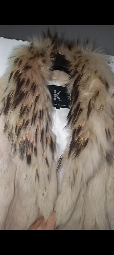 Krzneni kaputi: Bunda KOPENHAGEN by Andersen original . Krzno zec i kragna rakun - — 1