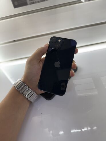 сотовые телефоны филипс: IPhone 13, 128 ГБ, Синий, Защитное стекло, Чехол, 80 %