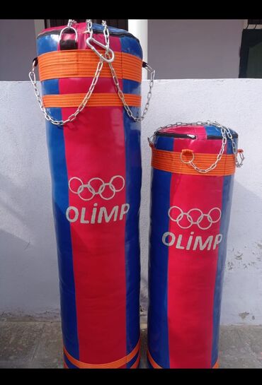 Boks aparatları: Dəri zamenitel brezent materiallarından boks kisəsi sifariş qəbul — 6