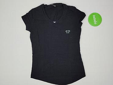 czarne botki: Philipp Plein, T-shirt damski, rozmiar S — 2