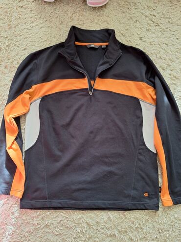 sized trenerke: Tracksuit top, L (EU 52), Uk-Reina, color - Orange, Polyester