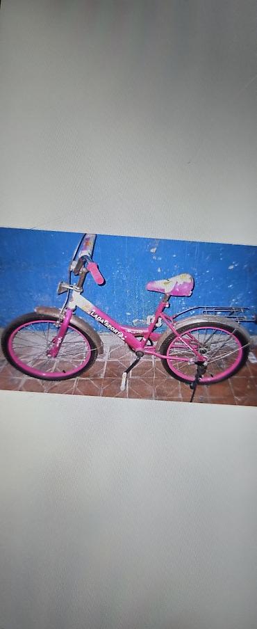 Velosipedlər: Uşaq velosipedi – LADA Sport - Rəng: çəhrayı-ağ, dekorativ naxışlı — 1