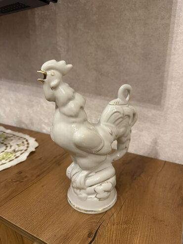 Fiqurlar: Fiqur, Keramika, rəng - Ağ — 8