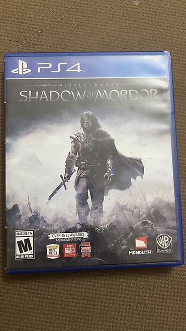 shadow: PS4 oyunu: Middle-earth: Shadow of Mordor (Blu-ray disk, rəsmi qutu — 1
