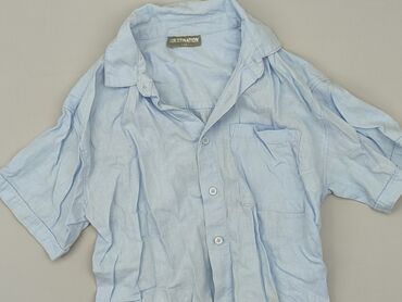 Shirts: Shirt 9 years, condition - Good, pattern - Monochromatic, color - Light blue