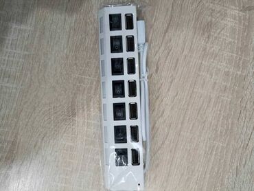 Другие аксессуары для компьютеров и ноутбуков: USB переходник, с включателем/выключателем, 7 гнезд!!! Цвет: белый at lalafo.kg — 4 Другие аксессуары для компьютеров и ноутбуков: USB переходник, с включателем/выключателем, 7 гнезд!!! Цвет: белый — 4