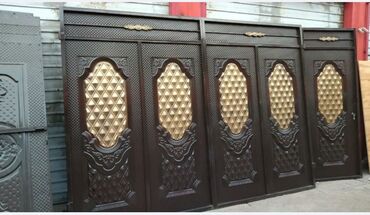 Распашные ворота: Ворота, распашные, откатные, металл России, отличное качество, есть в — 8