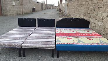 Çarpayılar Hazırları var Çatdırılma münasib qiymətə 2 nəfərlik taxt