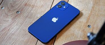 Apple iPhone: IPhone 12, Б/у, 64 ГБ, Синий, 90 %