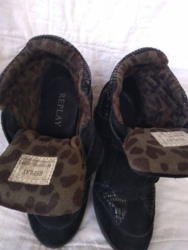 Women's Sneakers and athletic shoes: Replay, 38, bоја - Crna — 7