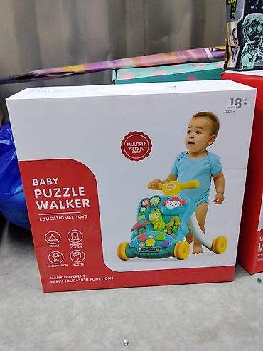игрушка 18: Развивающая каталка-ходунки Baby Puzzle Walker - Игрушка для малышей — 1