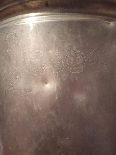 qədimi qızıllar: Antik samavar bir esir yarim1870 ci ilin 13 pecati var 10 litir su