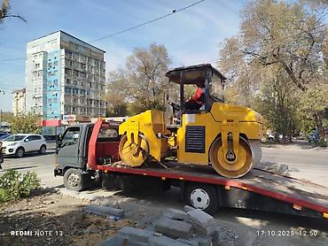 вальцы: Асфальтовый каток (двухвальцовый, вибрационный) на эвакуаторной — 1