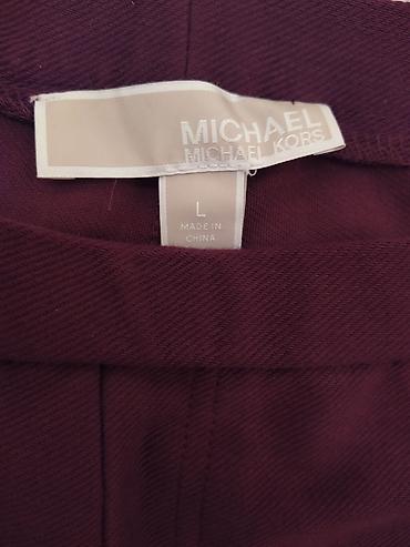 Pantalone: Ženske pantalone Michael Kors vel. L Vrhunske jednobojne originalne — 5