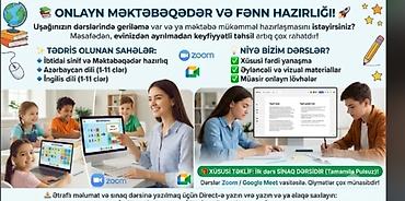 Услуги: Подготовка начальных классов и дошкольников, Азербайджанский, Онлайн — 1