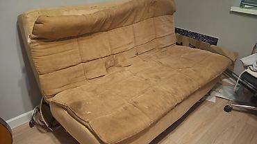 sofa: Прямой диван, Б/у — 1
