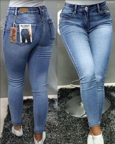 legend pantalone ženske: Jeans, Regular rise, Skinny