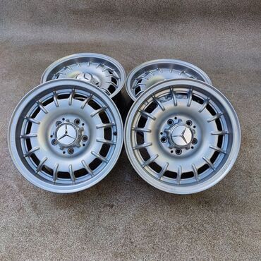 Диски: Литые Диски R 14 Mercedes-Benz, Комплект, отверстий - 5, Б/у — 9