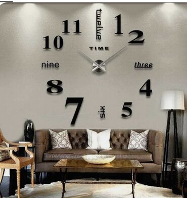 Все для дома и сада: Функциональные Акриловые минималистичные настенные часы, современные