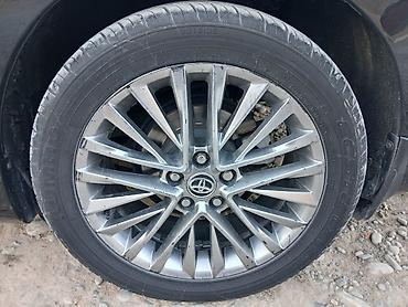 weds sport: Литой диск Toyota с шиной Kumho - Диаметр диска: 18" (оценочно по — 1