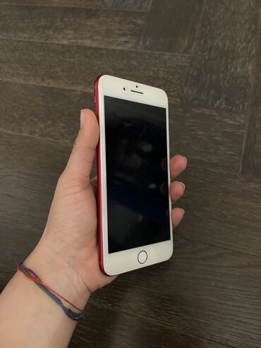 Apple iPhone: IPhone 7 Plus, 256 GB, Qırmızı, Barmaq izi