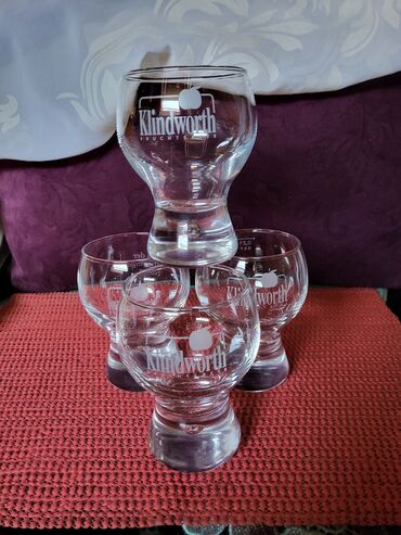 Činije: Case Klindworth staklo. za zestoko pice iz 80-ih. Case nigde — 2