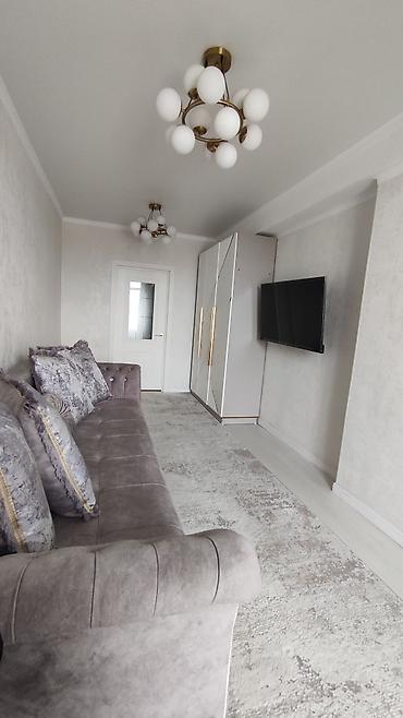 Продажа квартир: 1 комната, 46 м², Аламедин-1 мкр Элитка, 2 этаж, Дизайнерский ремонт — 2