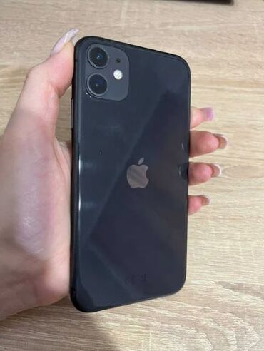 бэушный айфон 11: IPhone 11, Черный