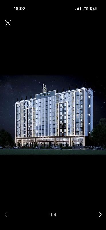 Продажа квартир: 3 комнаты, 113 м², Кок-Жар мкр Элитка, 4 этаж, ПСО (под самоотделку) — 2