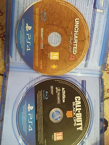 xbox 360 kontroller: Ps4 disk 
Call of duty black ops 4
uncharted 4 — 2