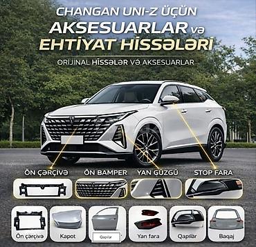 canqan: Changan UNI-Z üçün orijinal ehtiyat hissələri və aksesuarlar - Ön — 1