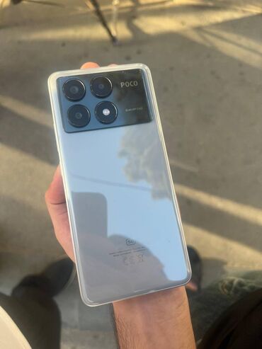 Poco X6 Pro 5G, 512 GB, rəng - Boz, Barmaq izi, Face ID, Sensor