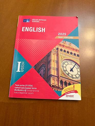 tibbi formalar: İngilis dili Testlər 11-ci sinif, DİM, 1-ci hissə — 1