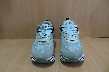 model a2190: LIU JO br 37 23cm unutrasnje gaziste stopala, patike u denim plavoj — 2