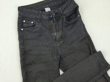 jeansy niski stan: XS (EU 34), condition - Good