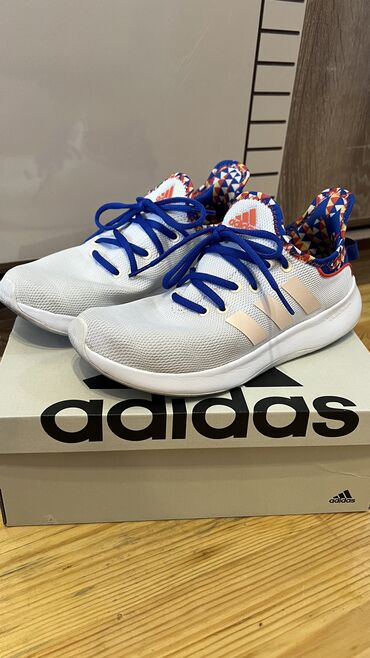 женские кроссовки adidas zx flux: Adidas, Размер: 38, цвет - Голубой, Б/у