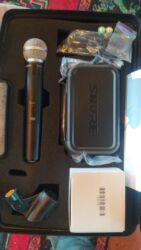 Gitaralar: Yeni Simsiz (Bluetooth) Mikrofon Shure, Pulsuz çatdırılma