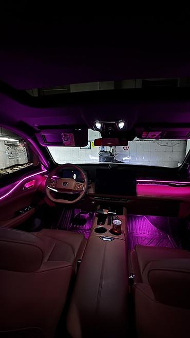 подсветки для машин: Амбиентная подсветка салона автомобиля - Световые линии по контуру — 4