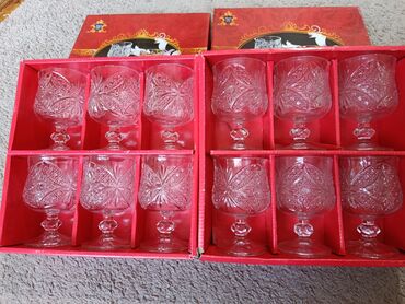 ag tut: Qədəhlər, rəng - Ağ, Şüşə, 12 ədədli dəst, Türkiyə