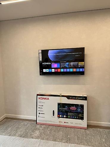 KONKA 50" UHD 4K Smart TV - Диагональ: 50 дюймов - Разрешение: 4K